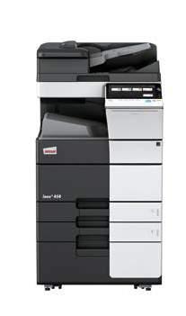 מכונות הדפסה וצילום משולבות לדילרים צבע קבוצות עבודה בינוניות דגם: +287/+227 INEO צילום, הדפסה, סריקה ואופציה לפקס מהירות הדפסה: 28/22 דפים לדקה בצבע ובשחור רזולוציה: 1800x600 DPI עומס עבודה: 6,000