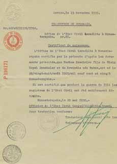 Nazi regime, moved to Belgium in 1939, and later that year to the USA.
