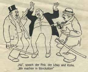 עורך הדף הוא תיאודור פריטש )1933-1852(, פוליטיקאי, חבר המפלגה האנטישמית "האיחוד הגרמני האנטישמי", מראשי האידיאולוגים האנטישמיים בגרמניה. 32.5X23 ס"מ. מצב בינוני-גרוע.