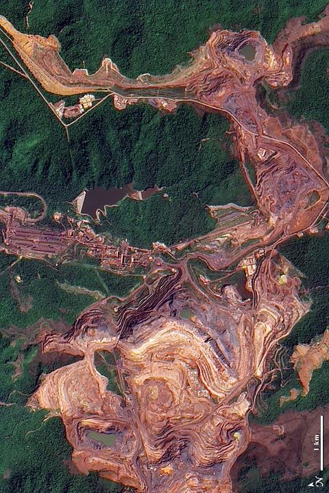 טביעת רגל אקולוגית מקרה בוחן מכרות ברזל בברזיל מחיר סביבתי: אובדן עיר טרופי מקור החמצן אובדן מערכות אקולוגיות ומיני חיים סחיפת