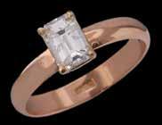 טבעת זהב לבן 14K, חישוק משובץ יהלומים קטנים, מסתיים באלמנט זהב צהוב משובץ יהלום צהוב בליטוש