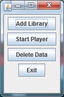 ממשק התוכנה : מסך הפתיחה כאן ניתן להוסיף ספריות למאגר המידע. כאשר Add Library מוסיפים תיקייה מתווספות בצורה רקורסיבית כל תת הסיפריות שלה גם כן.