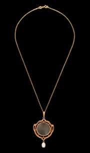 34. זוג עגילי זהב 14K, אלמנט זהב אובאלי, נושא תליון זהב משובץ 2