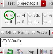 Vt button בתחתית המסך ישנה רשימה של פונקציות שימושיות המוצגים.