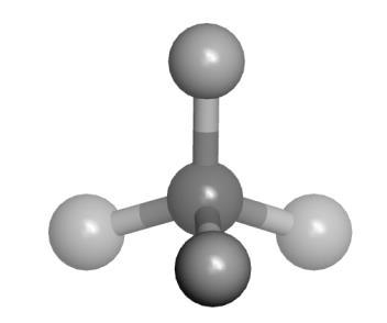 כל המולקולות שלפניכן הן בעלות מבנה טטראדר. אלו מהמולקולות הן קוטביות?