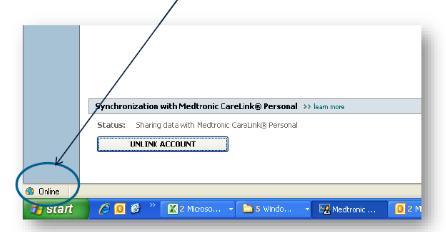 Carelink Pro Medtronic לצוות המרפאה שיתוף נתוני Carelink Personal שהמטופל העלה לחשבון המרפאה פתח את