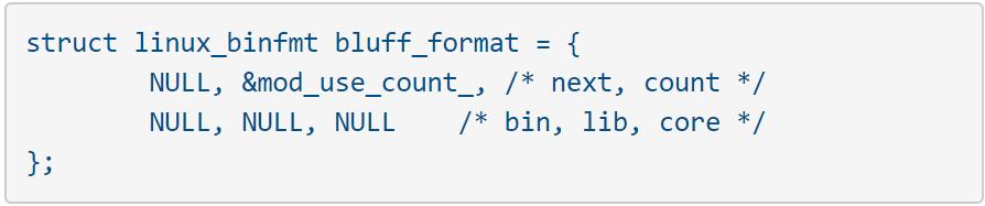 םי- יצירת Binary format משלנו עם כמה שהמימוש של do_execve_file מעניין, לינוקס מציעה עוד שירות מעניין: ליצור binary format משלנו בזמן ריצה! אני מקווה שאתם מתרגשים מזה לפחות כמוני!