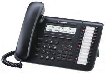 סדרת KX-DT500 סדרת טלפונים דיגיטליים חכמים המאפשרים שימוש במגוון תכונות מתקדמות