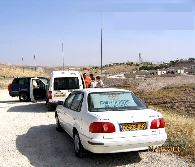 The goal was to traverse the West Bank activating along the way 26 squares in the Bethlehem (BL), Ramallah (RA) and Jordan River (YN) administrative districts.