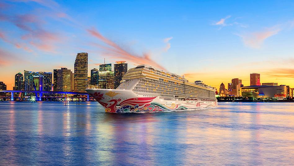 NCL צילום Norwegian Joy 2021 באוגוסט 01- ה :Oceania Cruises. שייט מקומי בלבד,2021 ביוני 27- ה :P&O Cruises.
