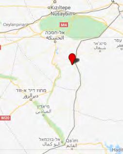 ב א ו ג ו ס ט 3 11 מימין : העיירה אלדשישה, שבקרבת הגבול הסורי- עיראקי Maps) ( Google אלאזרק. משמאל : שדות הנפט (1 (.