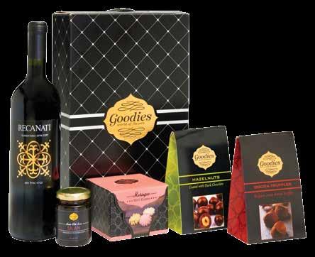 קופסת מונקו המכילה: יין רקנאטי יסמין אדום / קברנה