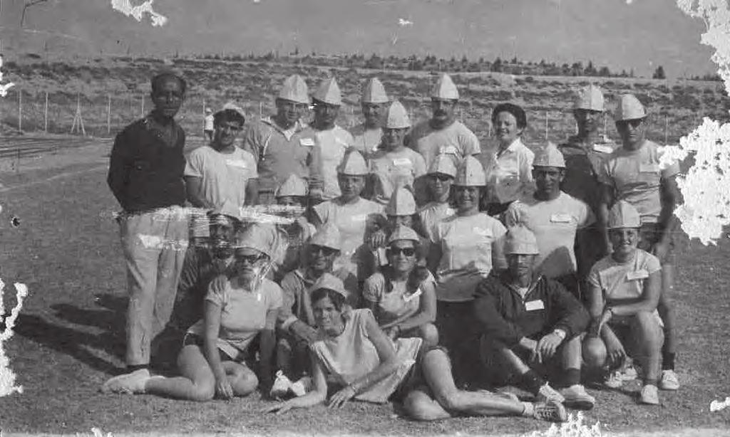 146 ציפי שחורי-רובין תלמידי המחזור השני בכנס האתלטיקה הארצי בבאר-שבע, 1965.