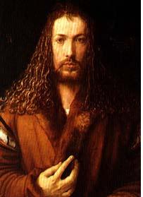 Albrecht Dürer הצי ע ל השתמש במס פר היט לי ם כדי