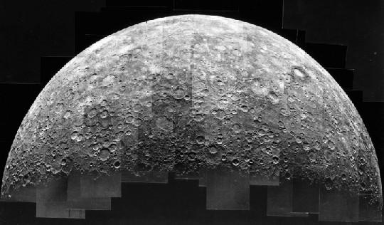 כוכב -חמה (מר קורי) עד כה, בוצע רק שיגור אחד לכוכב-חמה Mariner-10) ב- 1973 ) דומה מאד חיצונית לירח שלנו, אבל