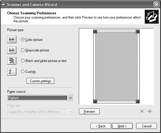 סריקה באמצעות יישום אחר תואם TWAIN במרבית תוכנות עיבוד תמונה, קיימת אפשרות לבצע סריקה של מסמך במכשיר תואם.