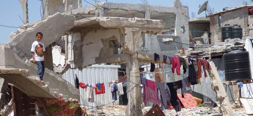 מעשי האיבה בשנת 2014: הרס בתים חסר תקדים בשנת 2014 חוותה עזה את ההסלמה הקטלנית ביותר במעשי האיבה מאז תחילת הכיבוש הישראלי, בשנת 2,251 1967. פלסטינים נהרגו, בהם 1,462 אזרחים, ויותר מ 11 אלף נפצעו.
