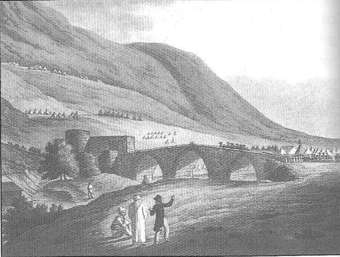 :AD1878-630 - תיאורי נוסעים: Ammann 1613: מגשר בנות יעקב לדמשק גבעות מיוערות בראשית הדרך ומשטחי עשב נרחבים בסמוך לדמשק.