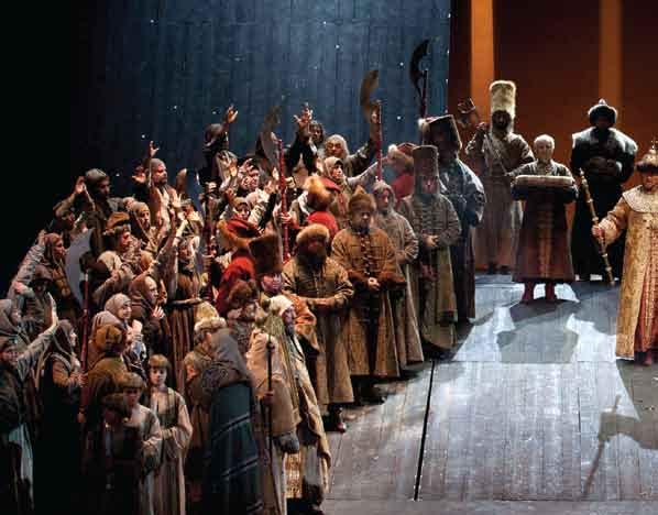 Godunov Boris Mussorgsky Modest A grandiose Russian operatic epic following the rise and fall of Tsar Boris Godunov and his reign of terror against the boyars and the common people.