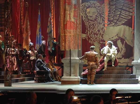 Otello Verdi Giuseppe Verdi meets Shakespeare in a powerful musical drama in which the Moor Otello murders his Venetian wife Desdemona in a fit of uncontrolled jealousy created by the evil Iago.