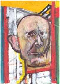 אוטרמולן הלך לעולמו במרס 2007. מגיל 60 שנה ואילך הוא החל לצייר דיוקנאות עצמיים. על פי עדותה של פטריסה, במקצועה מומחית להיסטוריה של האמנות, הבין בעלה שהוא מצייר את עצמו מאז החל לצייר את הדיוקנאות הללו.