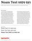 נ עם טקסט Noam Text Resilience, progress, and harmony in a masterfully made Hebrew and Latin typeface family, by Adi Stern about the typeface Adi Ster
