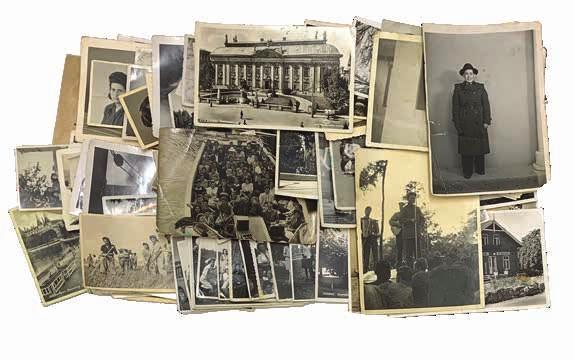 10106 שארית הפליטה. לוט ארכיון כ- 150 תמונות מנערה ששהתה ב-אי לידינגה, שבדיה לאחר השואה. 1945-7.