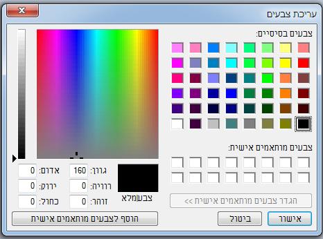 167 פרק 11 OOP מתקדם (תכנות משחקים באמצעות (PyGame WHITE = (255, 255, 255) אלו ערכי (Red, Green, Blue) RGB של