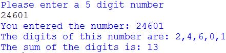 61 פרק 4 מחרוזות - את סכום הספרות של המספר דוגמה לריצה תקינה: הדרכה: בתרגיל זה אנחנו נדרשים לבצע המרה בין סוגי טיפוסים שונים. זיכרו, שהפונקציה raw_input מחזירה מחרוזת של תווים.