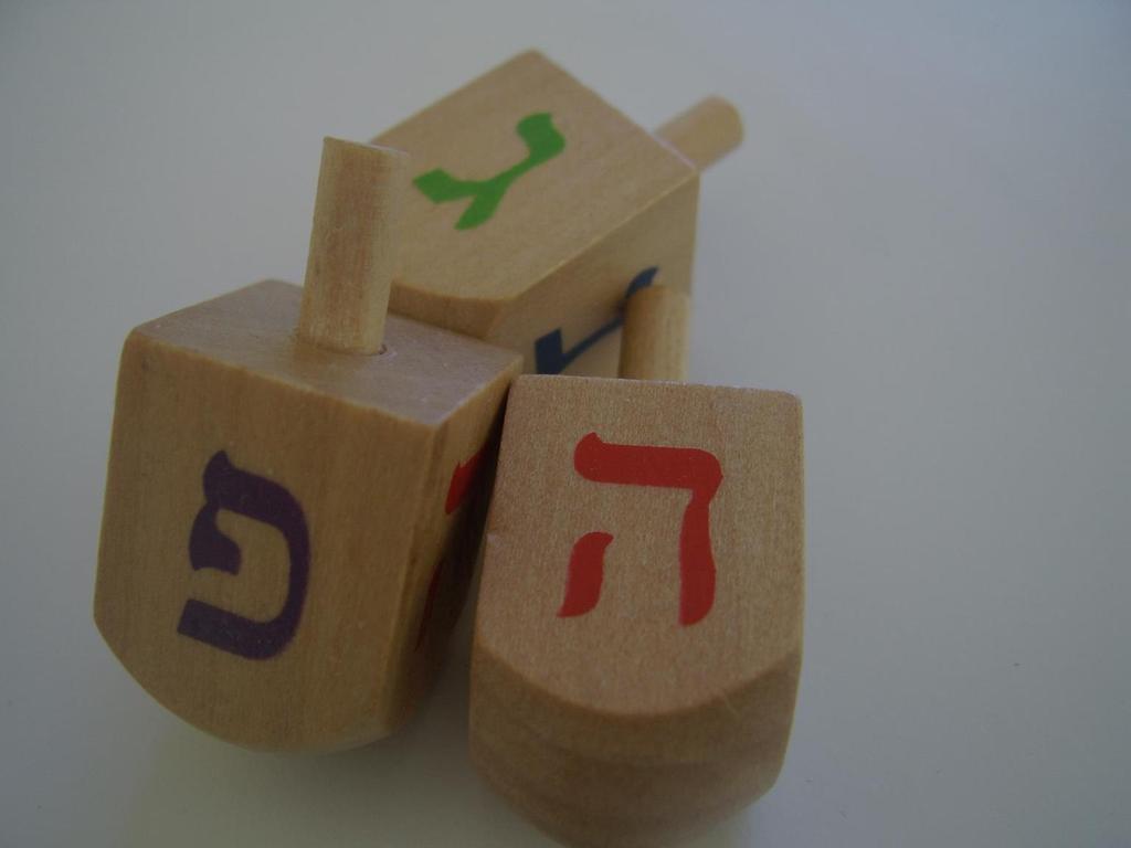 I Have a Little Dreidel I have a little dreidel. I made it out of clay. And when it s dry and ready, then dreidel I shall play! My dreidel s always playful. It loves to dance and spin.