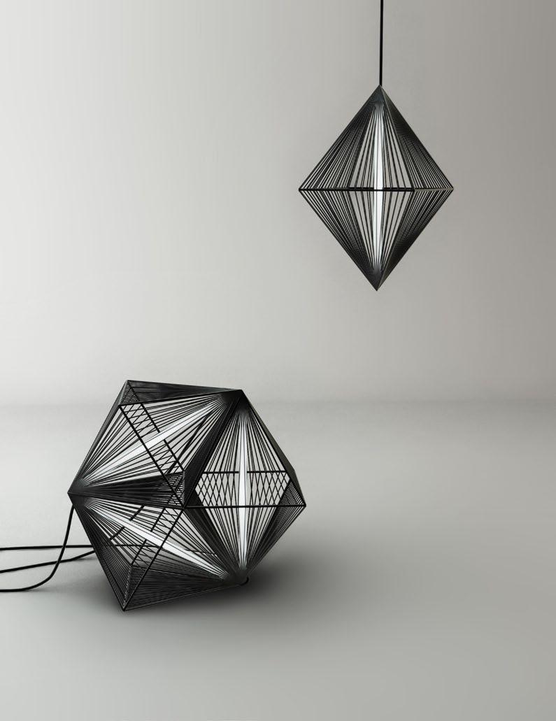 Cages, lampes suspendues dimensions : 65cmx54cmx54 (1 module) matériaux :