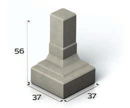 33 39 אבן "דופן" - אלמנט אופקי-אנכי 30x56x30