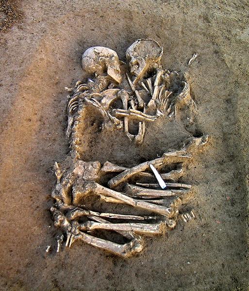 Neolithic Embracing Skeletons, Mantua,