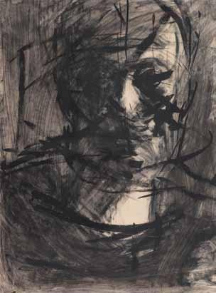 Uri Lifshitz (1936-2011) Self-portrait 1 / 1969 / Etching and photo-etching / 106X78 cm Signed / From the A.P.