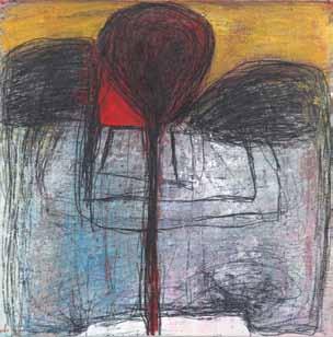 1942) Klil / Oil on canvas / 65X65 cm Signed / Signed and described on the reverse