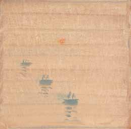 .216 לארי אברמסון )נ. 1954( / Impression XXVII 1993 / שמן על בד / 19X19 ס מ / מתואר, מתוארך וחתום בגב )בעברית ובאנגלית( מקור: אוסף ארני דרוק. Larry Abramson (b.