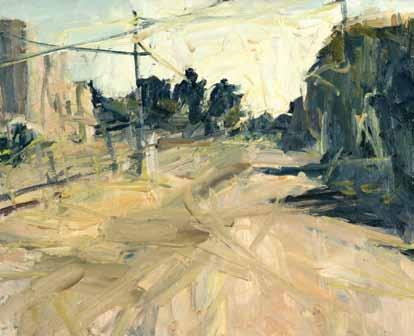 1970( רחוב הגר א בתל-אביב / שמן על בד 20X30 ס מ / חתום בגב ספרות ותערוכה: גיל צלנר, איילת השחר, גלריה יאיר, 2010 )מצולם(. Gil Zellner (b.