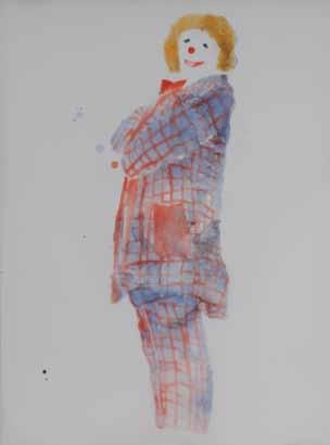 1976) Untitled / 2009 / Ink on paper 25X35 cm / Signed and dated $500-700.252 מאיה שינדלר )נ.