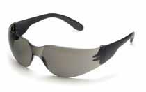 משקפי מגן כהות עם עדשות פוליקרבונט, בעלות ציפוי נגד שריטות והגנה מפני קרני UV שבין 180-380nm Safety Glasses with Dark Lenses Made of Polycarbonate, with Anti-Scratch Coating, Provide UV Protection in