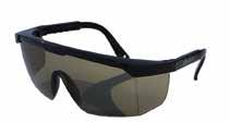 Simple Dark Safety Glasses with Anti-Fog Coating DKR1207 משקפי מגן זרועות