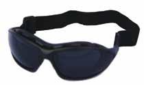 עדשה כהה חומה ראייה פנורמית Panoramic View Safety Glasses DKR1212 4001515