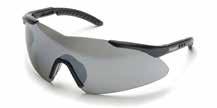 SG-350M 4004060 משקפי מגן מסגרת שחורה Safety Glasses with Metallic Black Frame
