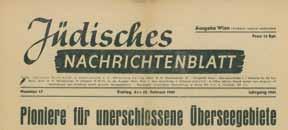 340. News-Leaf Regarding the Arrest of Jews Amsterdam July 1942 Single leaf, special announcement issued by the paper of the Amsterdam Jewish community, Het Joodsche Weekblad.