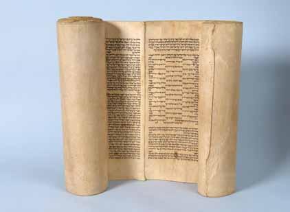 3 2 3. Collection of Megillot Esther Collection of Megillot Esther on parchment from various countries: Megillah on Gevil-skin, Sefardic writing according to Kabbala [Babylon?, c. 19th century].