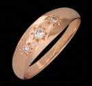טבעת ויקטוריאנית זהב 14K, משובצת אמרלד.