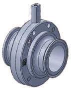 אביזרי מזון אביזרי מזון Weld End ברז פרפר קצוות ריתוך