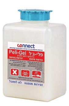 חומרי ניקוי לנירוסטה פלי-ג לי לטיפול בפלב ם אחרי ריתוך פלי ג'ל PELI GEL פלי ג'ל היינו חומר המיועד לטיפול בפלב"ם לאחר ריתוך. החומר מסיר תחמוצות שחורות, חלודה, ומסייע במניעת קורוזיה )פסיבציה(.