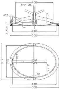 EPDM סוג אטם A714-440310LAV מק"ט