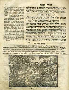 הגדות של פסח (ראה עוד בפרקים: חפצים, יהדות מרוקו ויהדות תימן) הגדה לפסח, איז ווארן אין טייטש גשטעלט... און ציורים. אמשטרדם, תק ן 1790. (יערי 225; אוצר ההגדות 337).