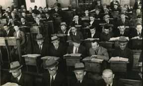 ); of protest assemblies of the Eda HaCharedit and Niturei Karta; of the dedication of yeshiva buildings; of laying the cornerstone of the Belz Chassidic institutions; of a Hachnasat Sefer Torah; of
